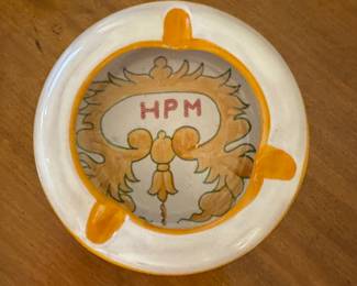 Italian Ashtray. Photo 1 of 2.