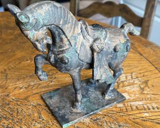 Bronze Tang Style Horse. Photo 1 of 3.