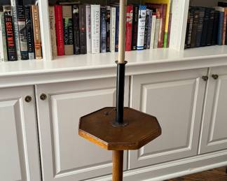 Vintage Woodland Furniture Side Table Floor Lamp. Photo 1 of 3.