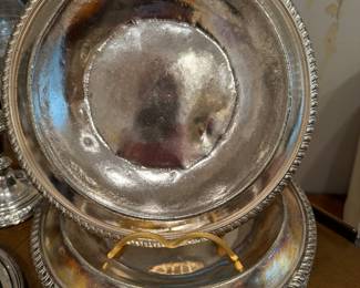 Set of 8 Reed & Barton for Chicago Athletic Association Silver Soldered Soup Bowls. Photo 2 of 3.