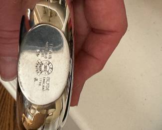 Edwin Blade, Sheffield, England Pewter Flask. Photo 2 of 2.