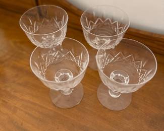 Set of 4 Fostoria Wine Glasses. Photo 2 of 2.