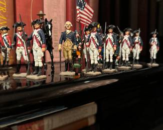 Lead Soldiers British & American. Photo 1 of 2.