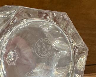 Set of 3 Baccarat Crystal Decanters. Photo 2 of 2.
