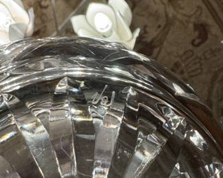 Val Saint Lambert Crystal Decanter. Photo 2 of 2.