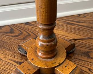 Vintage Woodland Furniture Side Table Floor Lamp. Photo 2 of 3.
