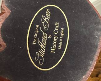 Vintage 1980s The Original Strickland Bear By History Craft. Photo 2 of 2.