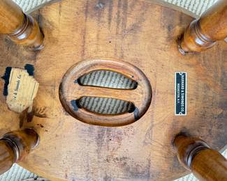 Pair of Vintage Benches with Hoof Feet. Photo 4 of 4.