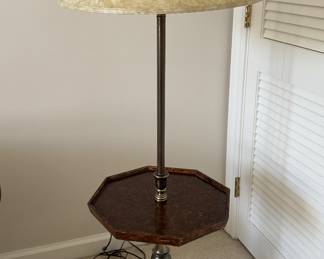 Vintage Side Table Floor Lamp. Photo 1 of 3.