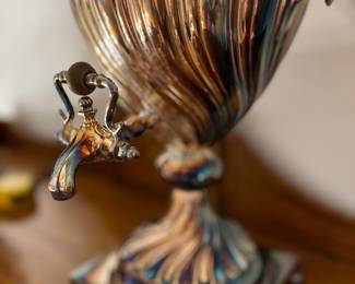 Antique English Plate George The III Tea Urn. Circa 1860. Photo 3 of 4.