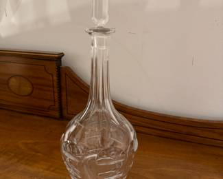 Orrefors Crystal Decanter.