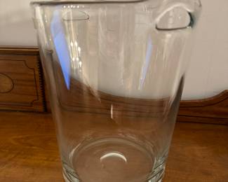 Glass Ice Bucket.