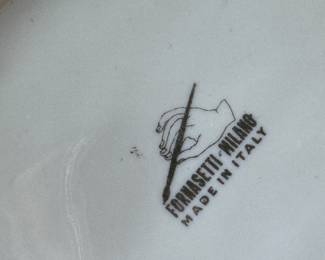 Fornasetti Greek Key Dish. Photo 2 of 2.