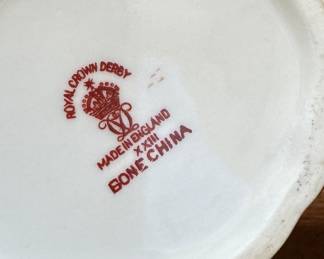 Royal Crown Derby Pin Dishes & Small Pitcher. Photo 2 of 2.