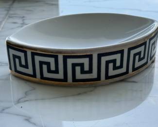 Fornasetti Greek Key Dish. Photo 1 of 2.