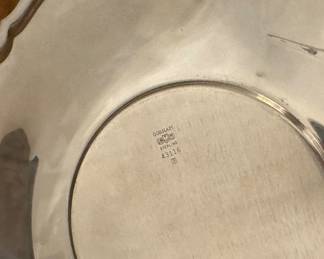 Gorham Sterling Silver Platter. Photo 1 of 2.