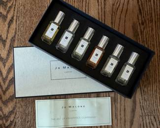 Jo Malone Perfune Sampler.