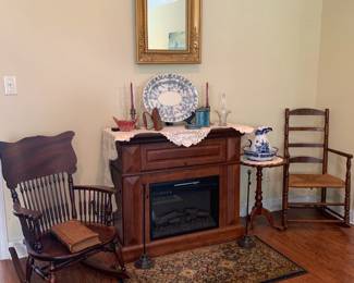 Faux Fireplace NOT FOR SALE 