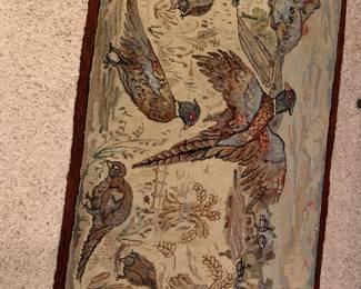 Pheasant rug  