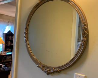 Oval mirror 