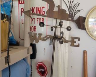 Parking sign for Bob