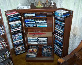 MORE TAPES, ETC. AND ANOTHER STORAGE CABINET