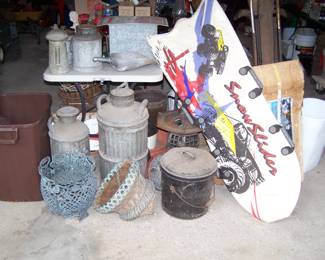 PAILS, POTS & SNO-BOARD