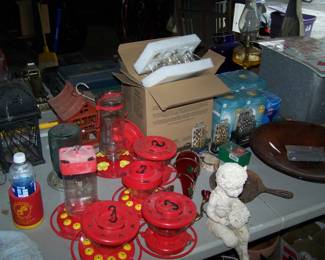 HUMMINGBIRD FEEDERS & MISC.