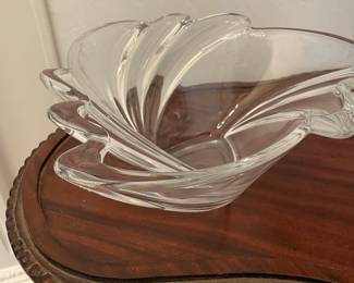Mikasa decorative glass bowl 