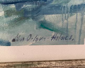 Lilia Holmes painting 