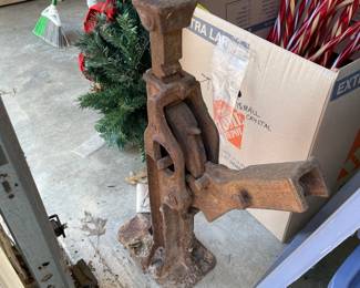 Antique train jack Barrett 