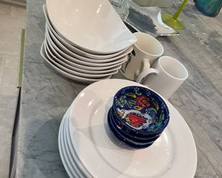 Salad plates and bowls 