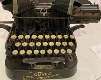 Oliver standard writer no 3 antique typewriter 