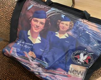 Vintage American Airlines bag 