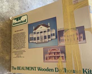 The Beaumont wooden dollhouse kit 