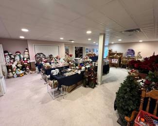 A loaded basement!