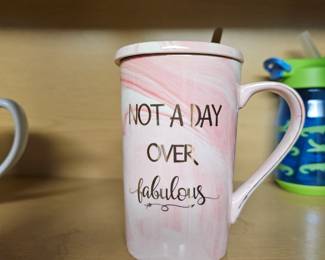 “Not a Day Over Fabulous” Mug