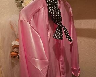 Pink Satin Ladies Jacket