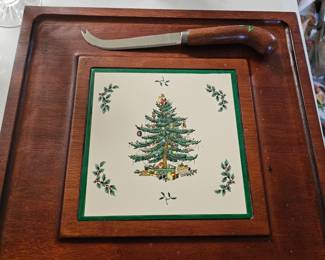 Christmas Tree Cheese Board