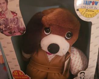 Vintage 1994 Elvis Presley Hound Dog Plush