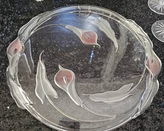 Cala Lily Serving Plate