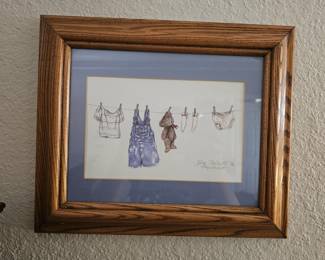 Gay Talbot Framed Picture
