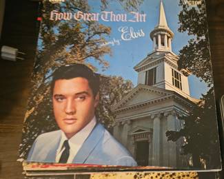 How Great Thou Art Gospel Elvis Presley Record Album
