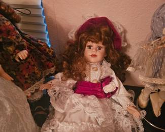 Collectible Porcelain Doll Collectors Choice Series by Dander 17"