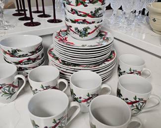 Brylane Home Christmas Dishes