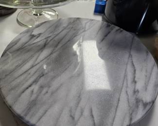 Marble Circular Lazy Susan