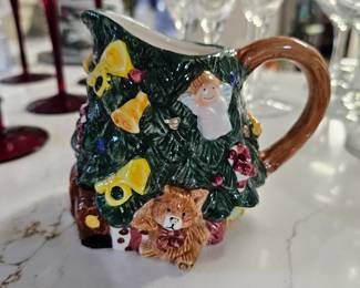 Jay Import Christmas Pitcher
