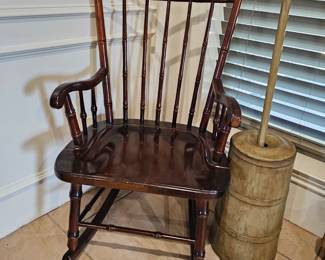 Classic Wooden Rocking Chair