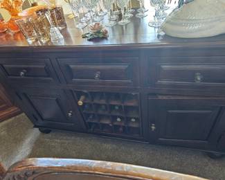 Sideboard with Wine Holder