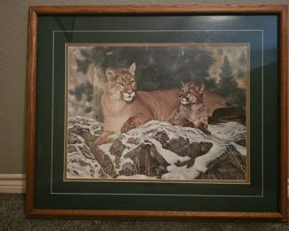 Family Ties by Charles Frace with COA